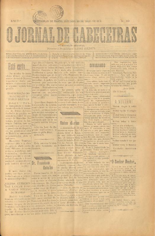 Jornal de Cabeceiras (O)