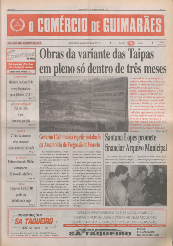 Comércio de Guimarães (O)