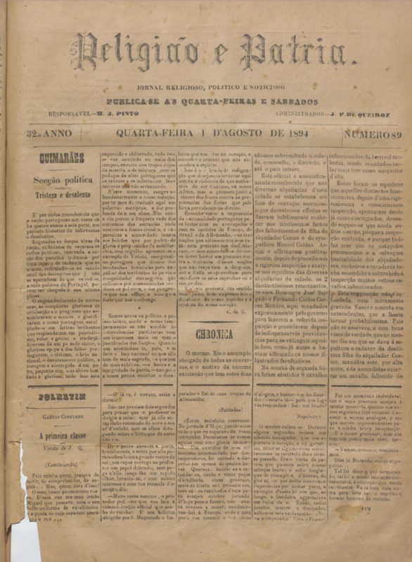 Religião e Pátria