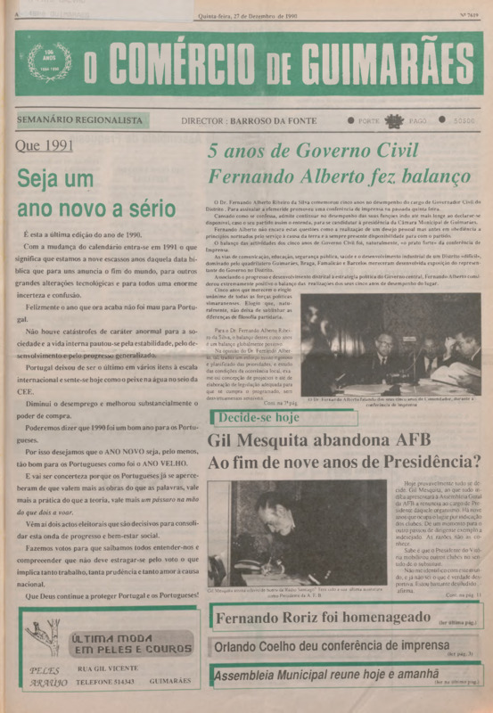 Comércio de Guimarães (O)