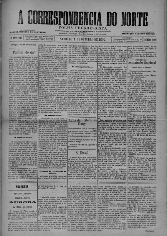 Correspndência do Norte (A)