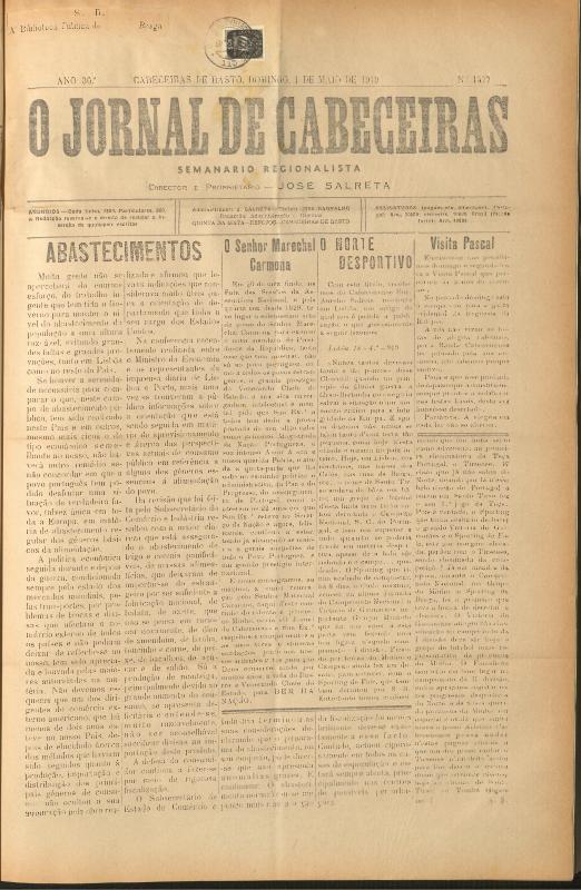 Jornal de Cabeceiras (O)