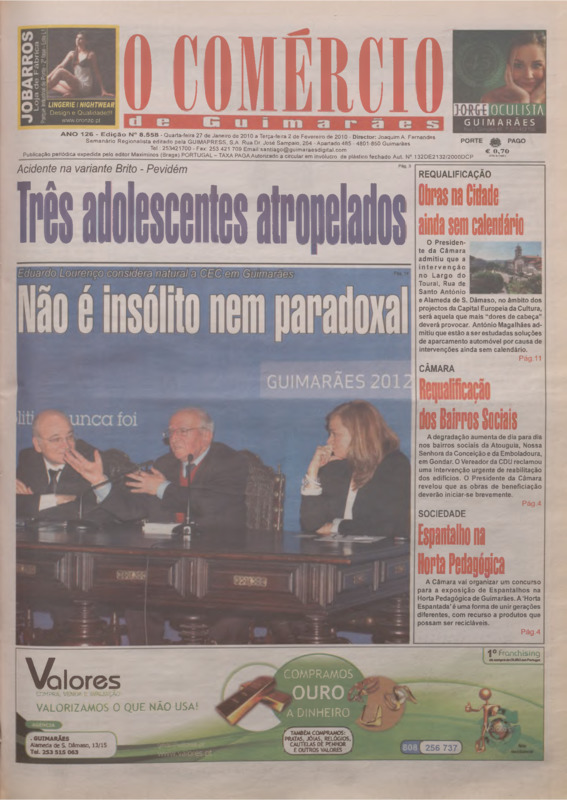 Comércio de Guimarães (O)