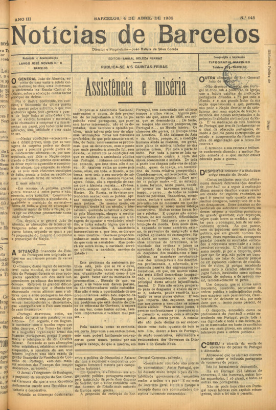 Notícias de Barcelos