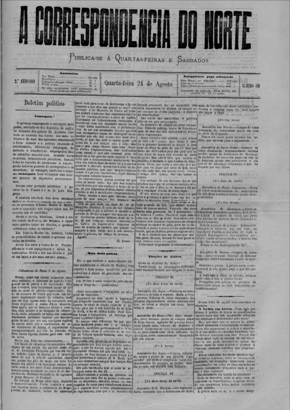 Correspndência do Norte (A)