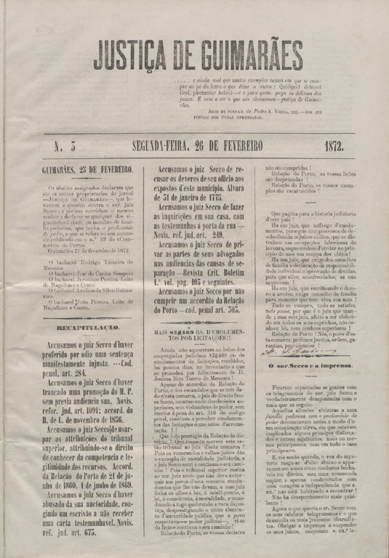 Justiça de Guimarães