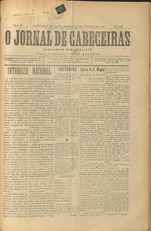 Jornal de Cabeceiras (O)