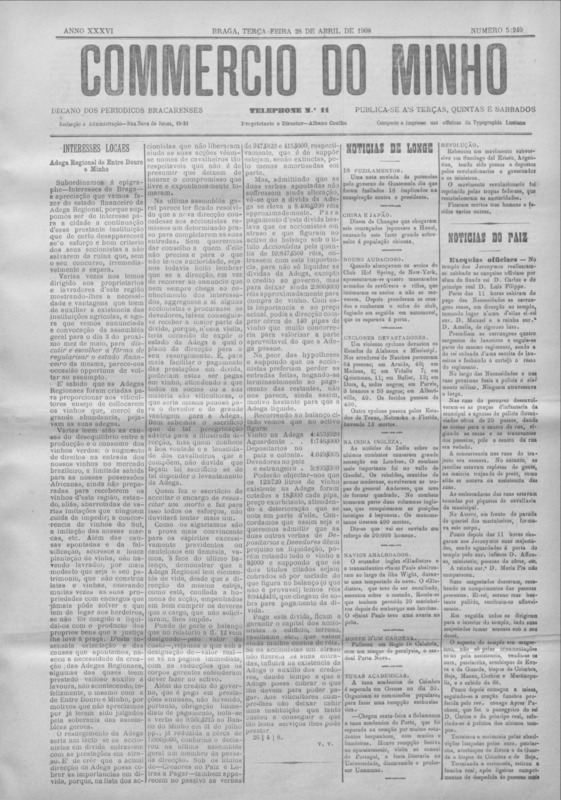 Comércio do Minho (O)
