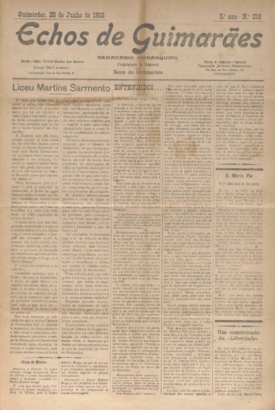 Echos de Guimarães