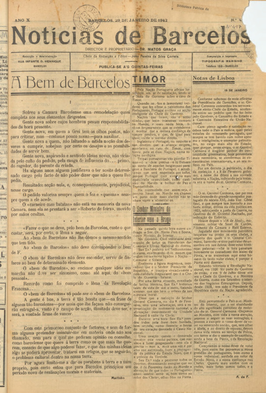 Notícias de Barcelos