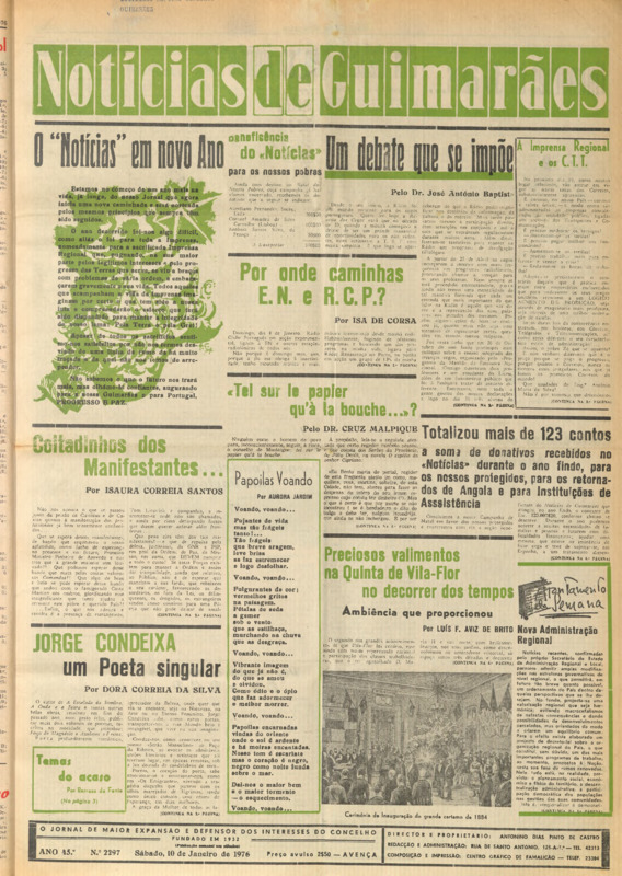 Notícias de Guimarães