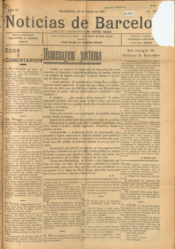 Notícias de Barcelos