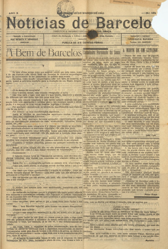 Notícias de Barcelos