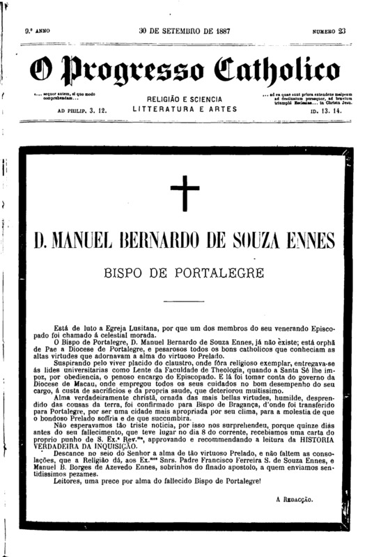 O Progresso Católico