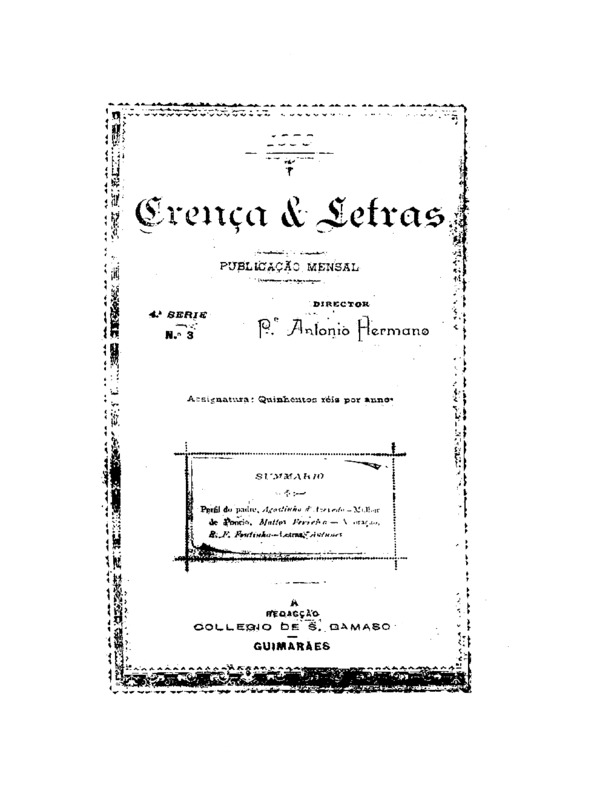 Crença e Letras