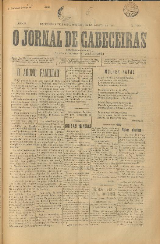 Jornal de Cabeceiras (O)