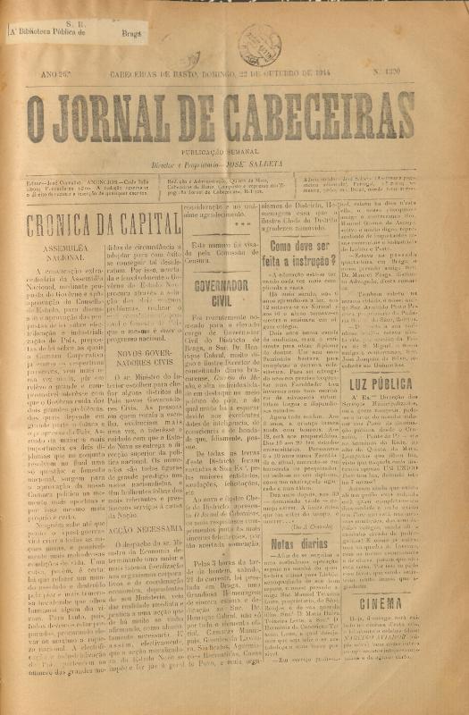 Jornal de Cabeceiras (O)