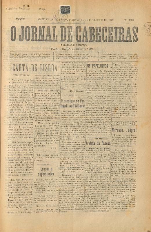 Jornal de Cabeceiras (O)