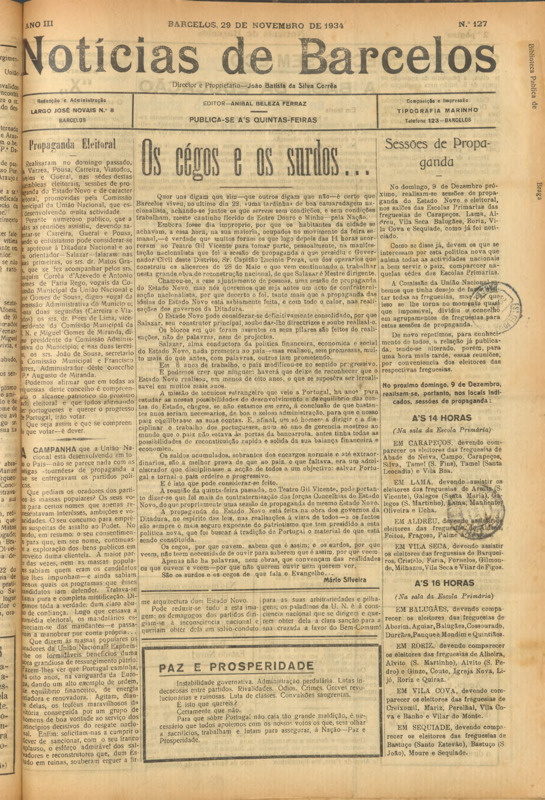 Notícias de Barcelos
