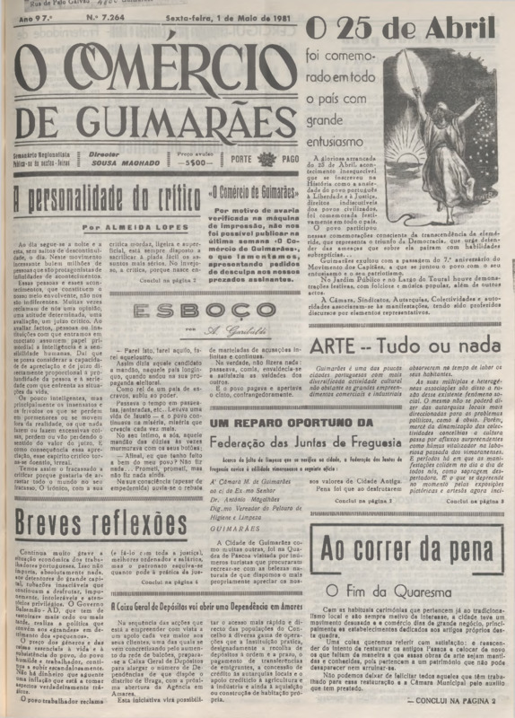 Comércio de Guimarães (O)