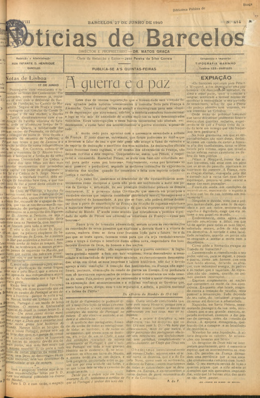 Notícias de Barcelos