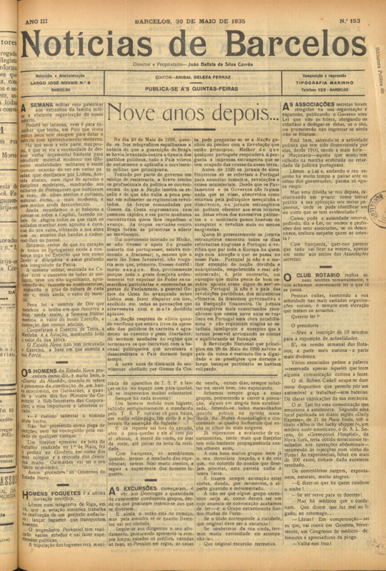 Notícias de Barcelos