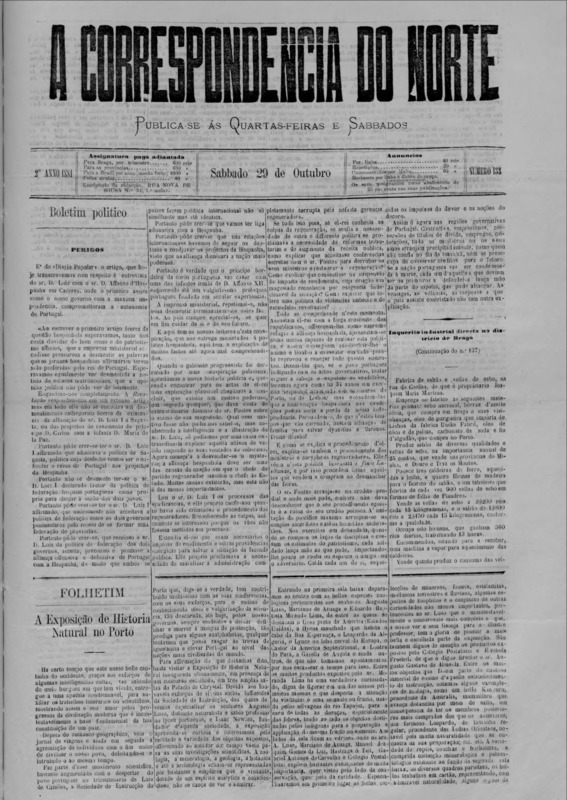 Correspndência do Norte (A)