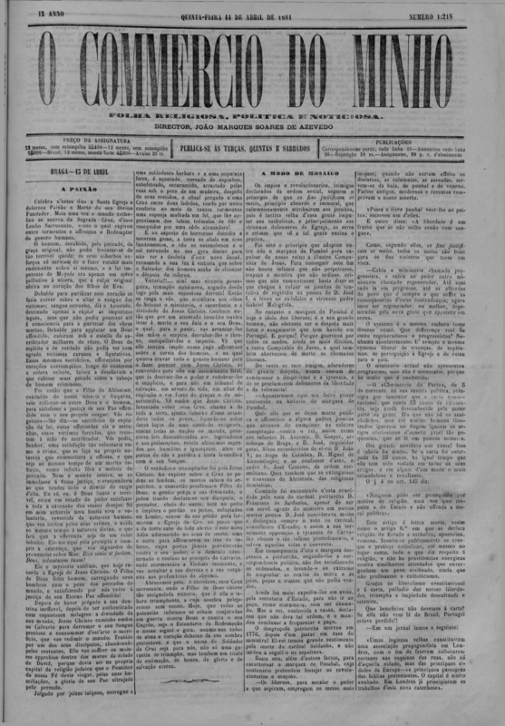 Comércio do Minho (O)