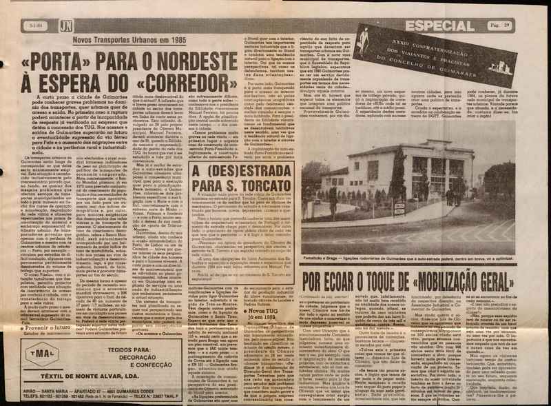 Jornal de Notícias -03/01/1984