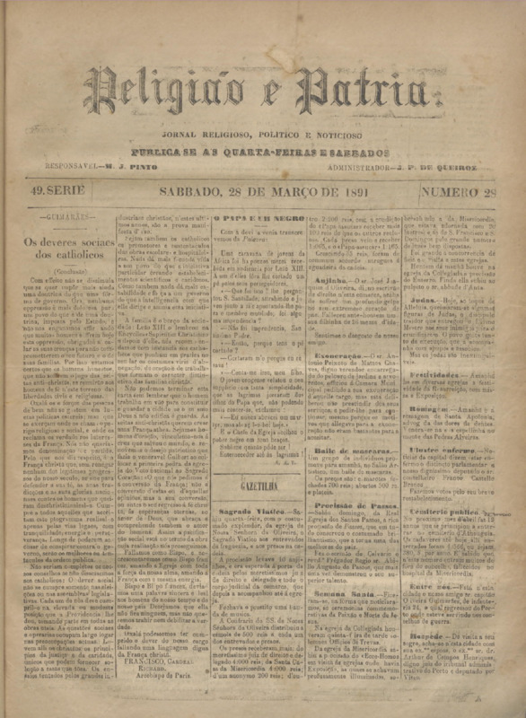 Religião e Pátria