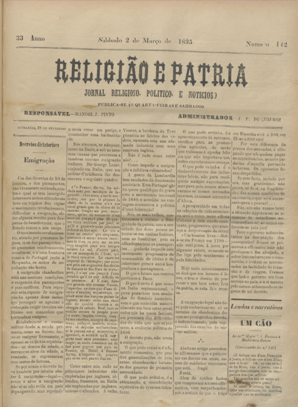 Religião e Pátria