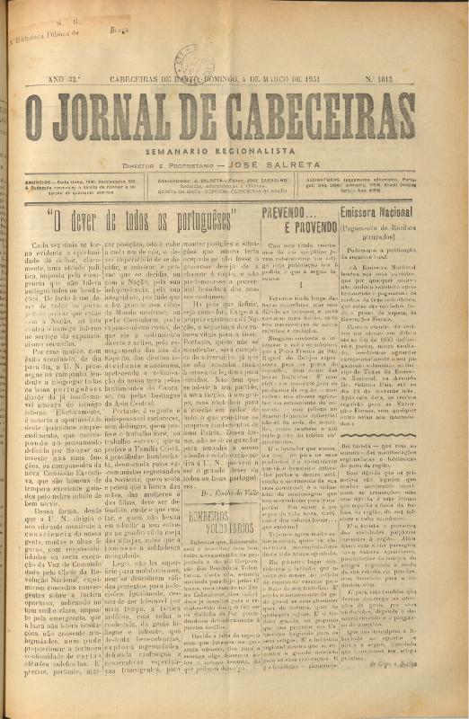 Jornal de Cabeceiras (O)