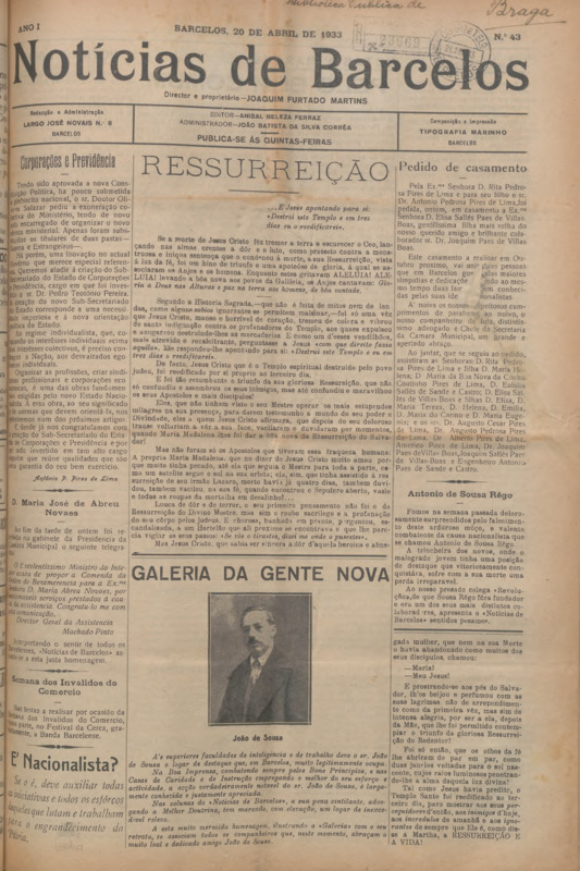 Notícias de Barcelos