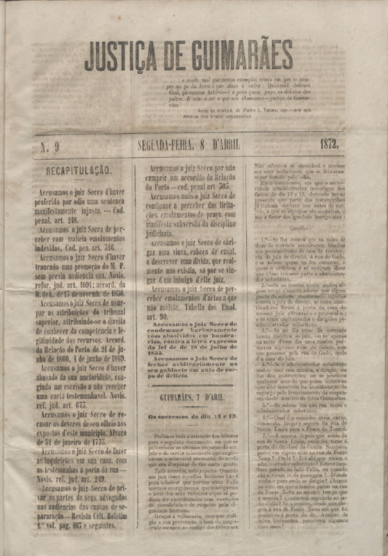 Justiça de Guimarães