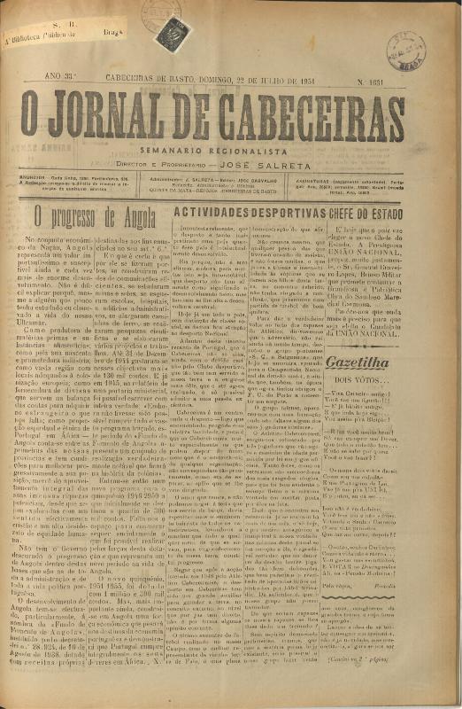 Jornal de Cabeceiras (O)