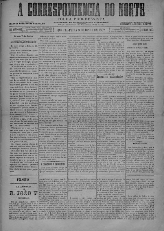 Correspndência do Norte (A)