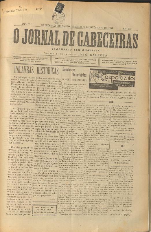 Jornal de Cabeceiras (O)