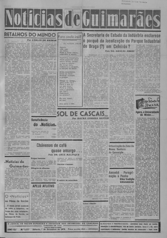 Notícias de Guimarães