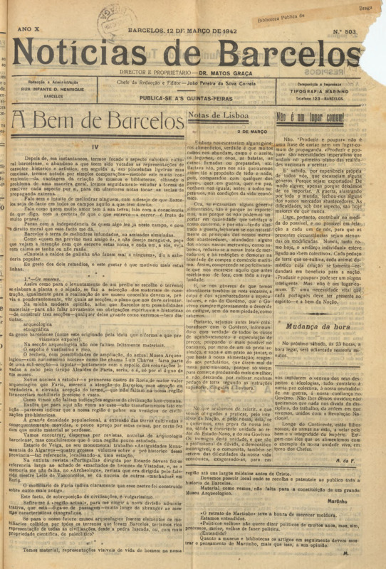Notícias de Barcelos
