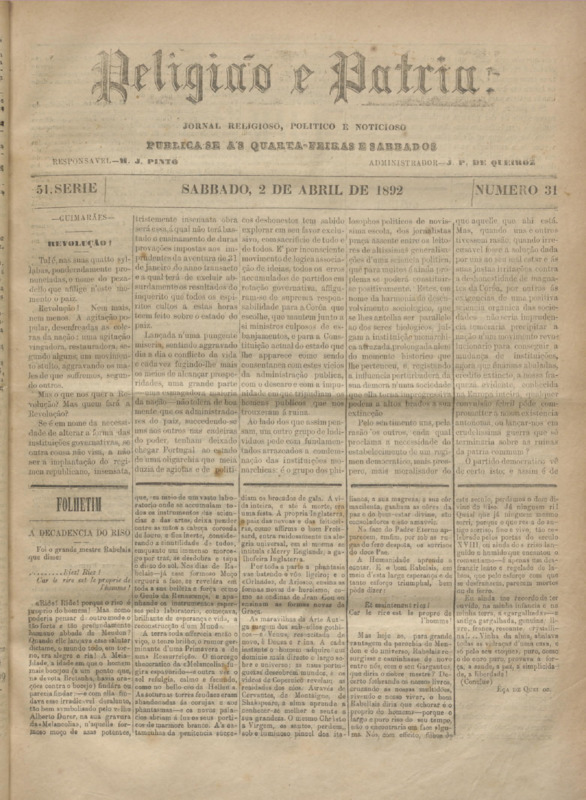 Religião e Pátria