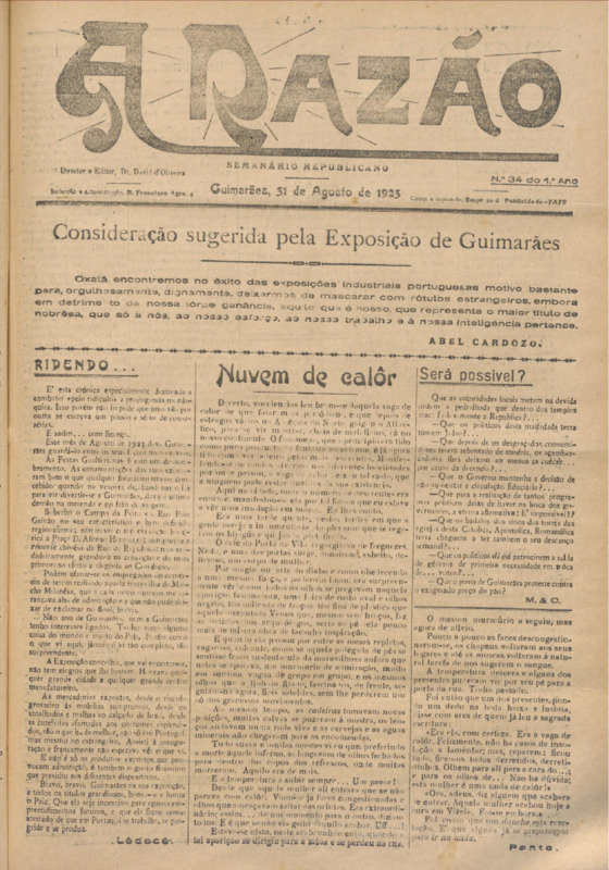Razão (A)