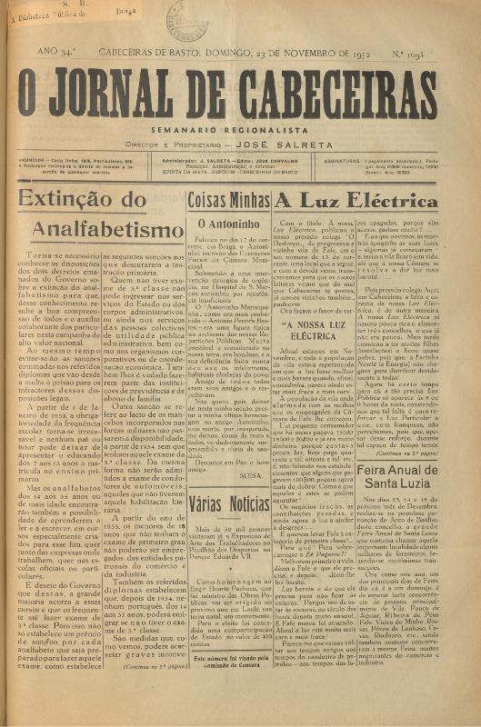 Jornal de Cabeceiras (O)