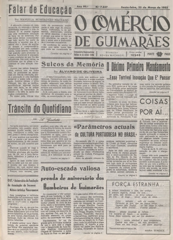 Comércio de Guimarães (O)
