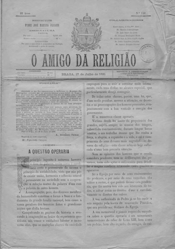Amigo da Religião (O)