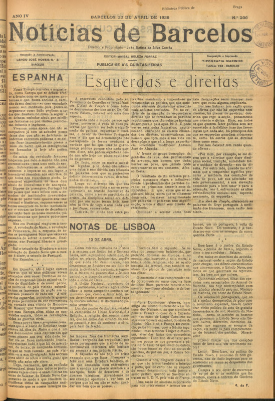 Notícias de Barcelos