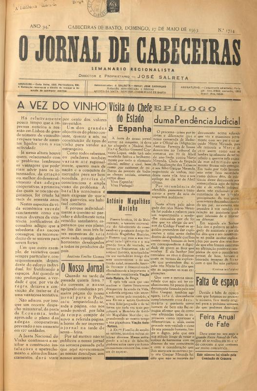Jornal de Cabeceiras (O)