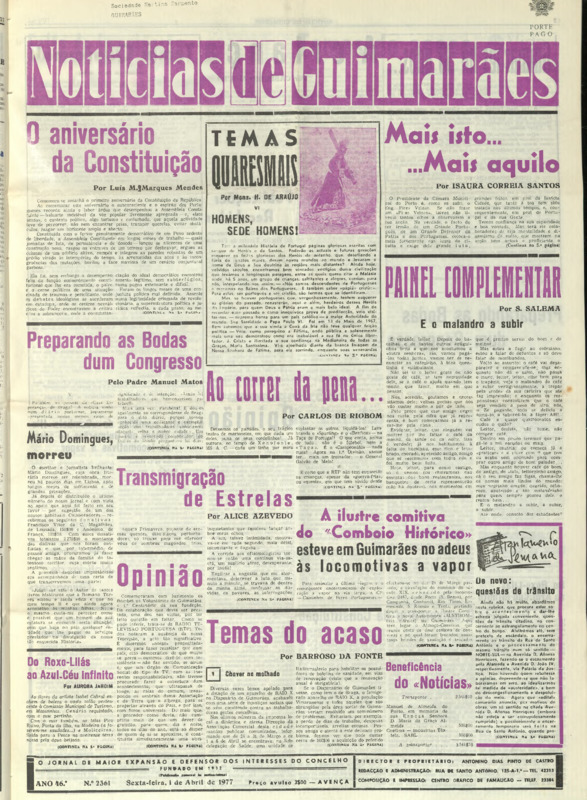 Notícias de Guimarães