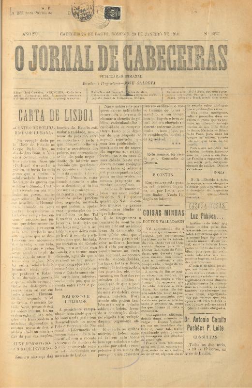 Jornal de Cabeceiras (O)