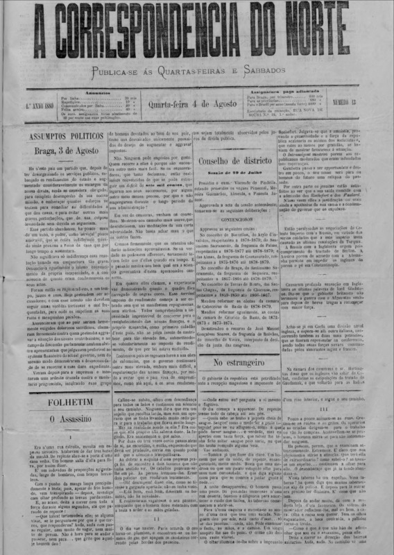 Correspndência do Norte (A)