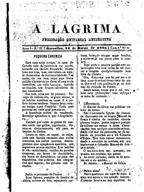 Lágrima (A)
